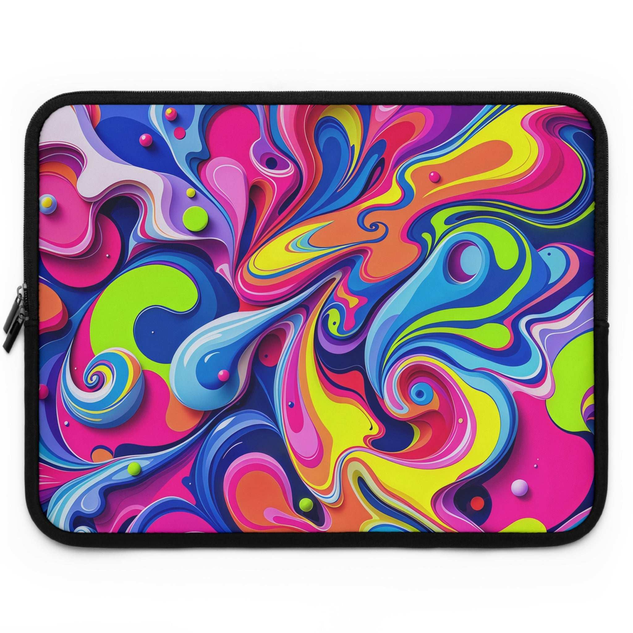 Vibrant Colour Splash Laptop Sleeve