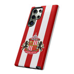 Sunderland FC Samsung phone case with magnetic protection and club colors