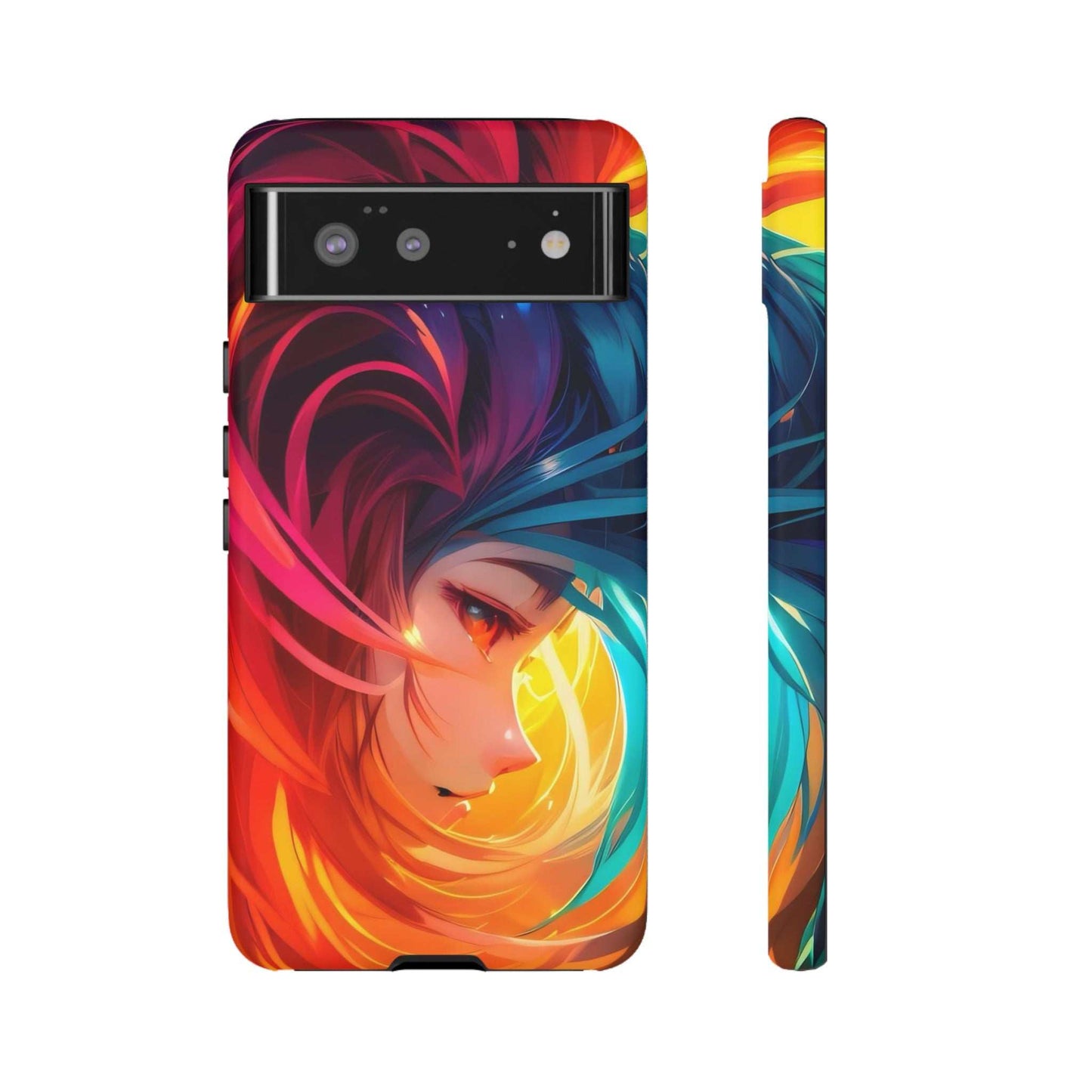 Colourful Anime Pride Google Pixel Phone Case Designed By Littlebitz 