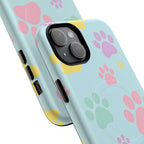 Pastel Doggy Paw iPhone Magsafe Phone Case