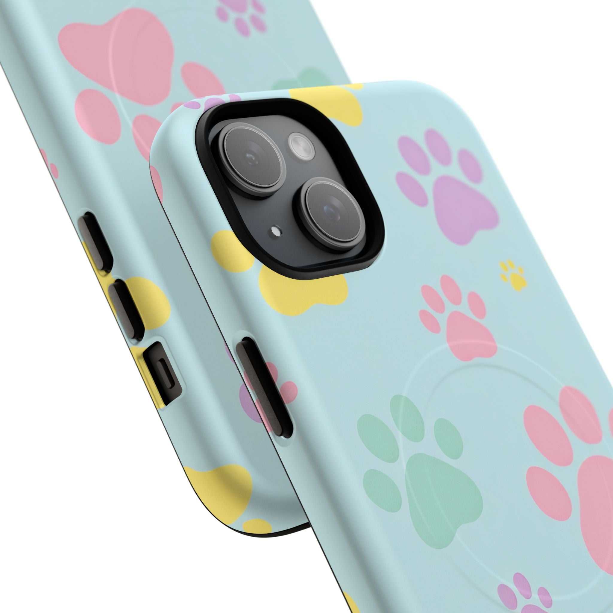 Pastel Doggy Paw iPhone Magsafe Phone Case