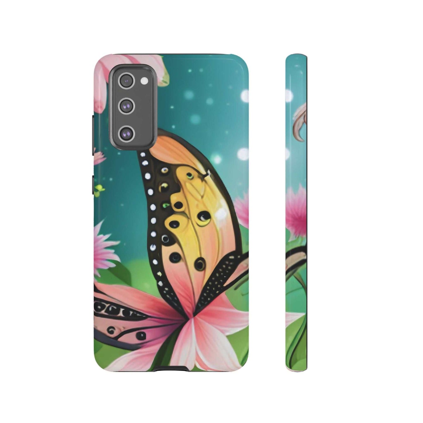 Bright Vibrant Samsung Phone Case Designed By Littlebitz 