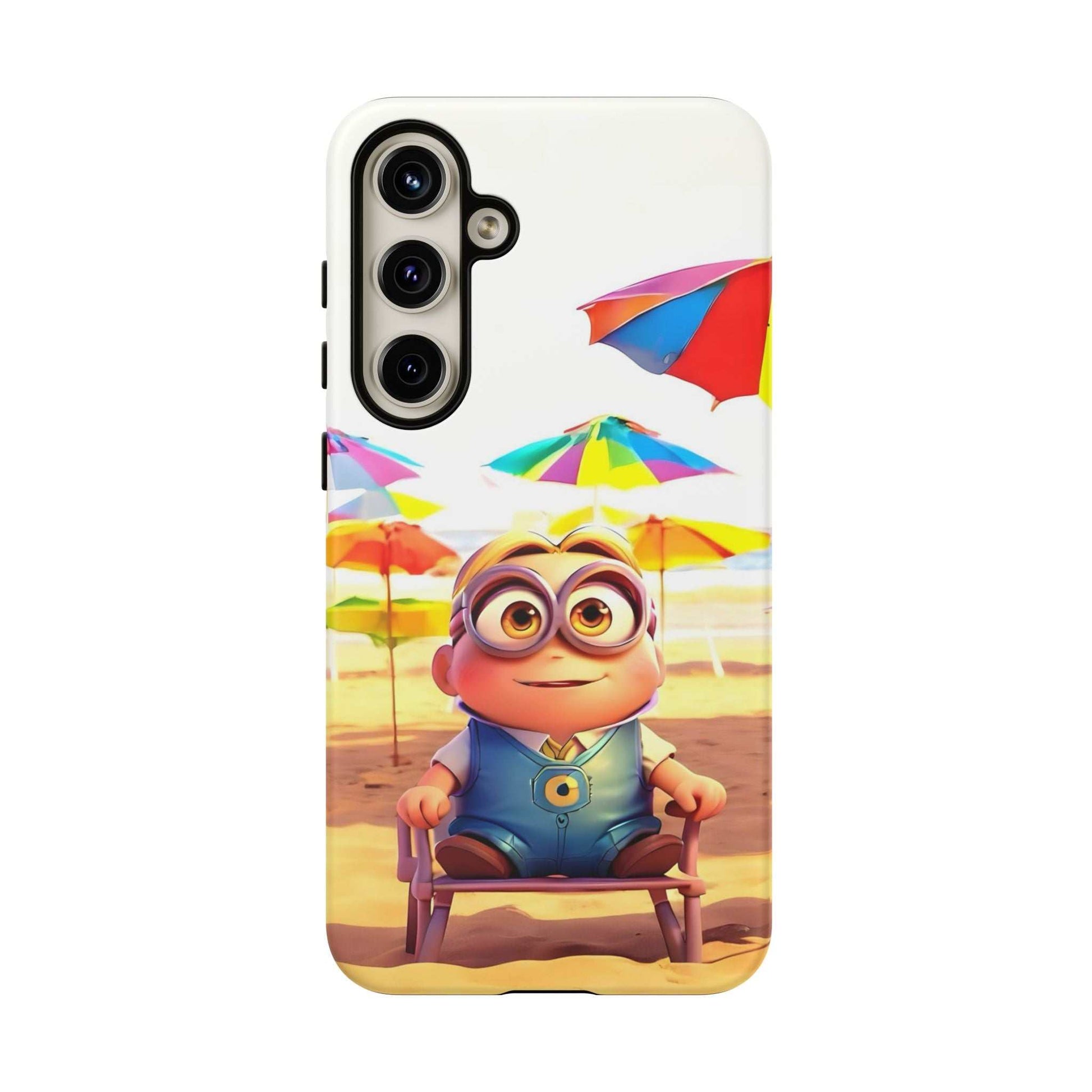 Cute Minion Samsung Phone Case Designed By Littlebitz 