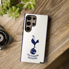 Tottenham FC Magnetic Case for Samsung phone with white and navy colors and official-inspired crest