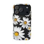 Black Daises iPhone Magsafe Phone Case