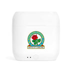 Blackburn Rovers Fc wireless Essos earbuds charging case with fan-inspired club crest design