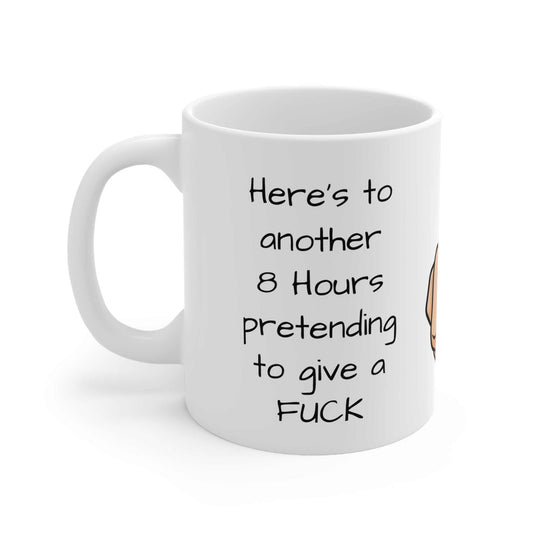 Cheeky Rude Workplace Ceramic Mug Created By Littlebitz