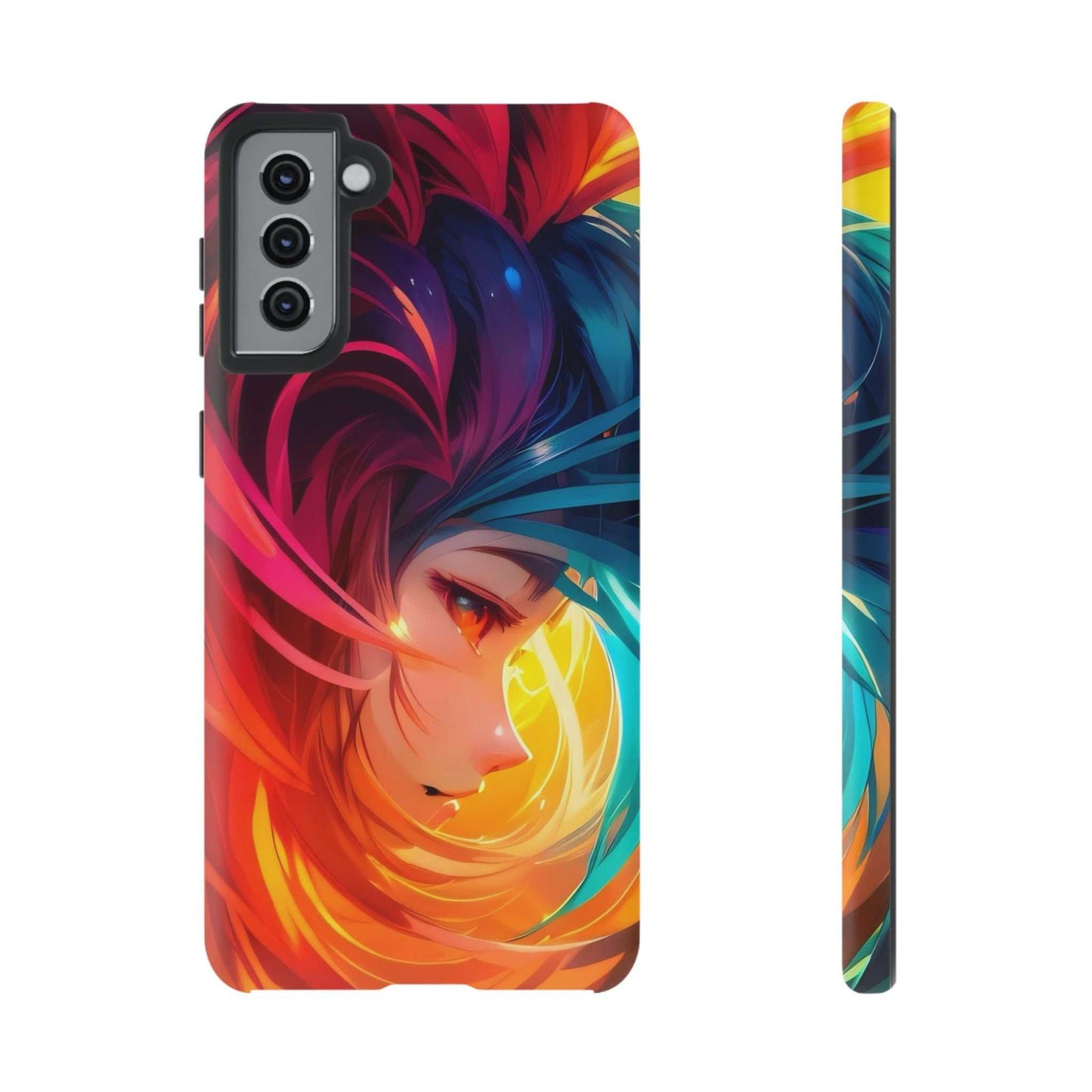 Colourful Anime Samsung Phone Case Designed By Littlebitz 