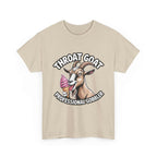 Black Throat Goat T-Shirt with bold graphic design and comfortable cotton fabric