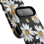 Black Daises iPhone Magsafe Phone Case