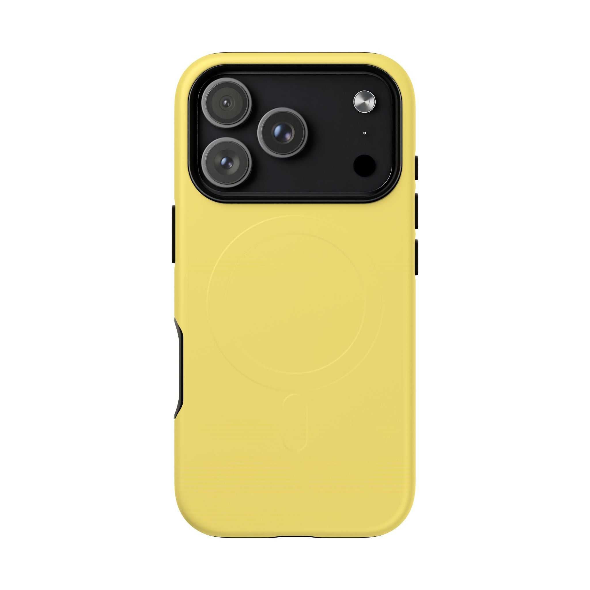 Lemon Yellow iPhone Magsafe Phone Case