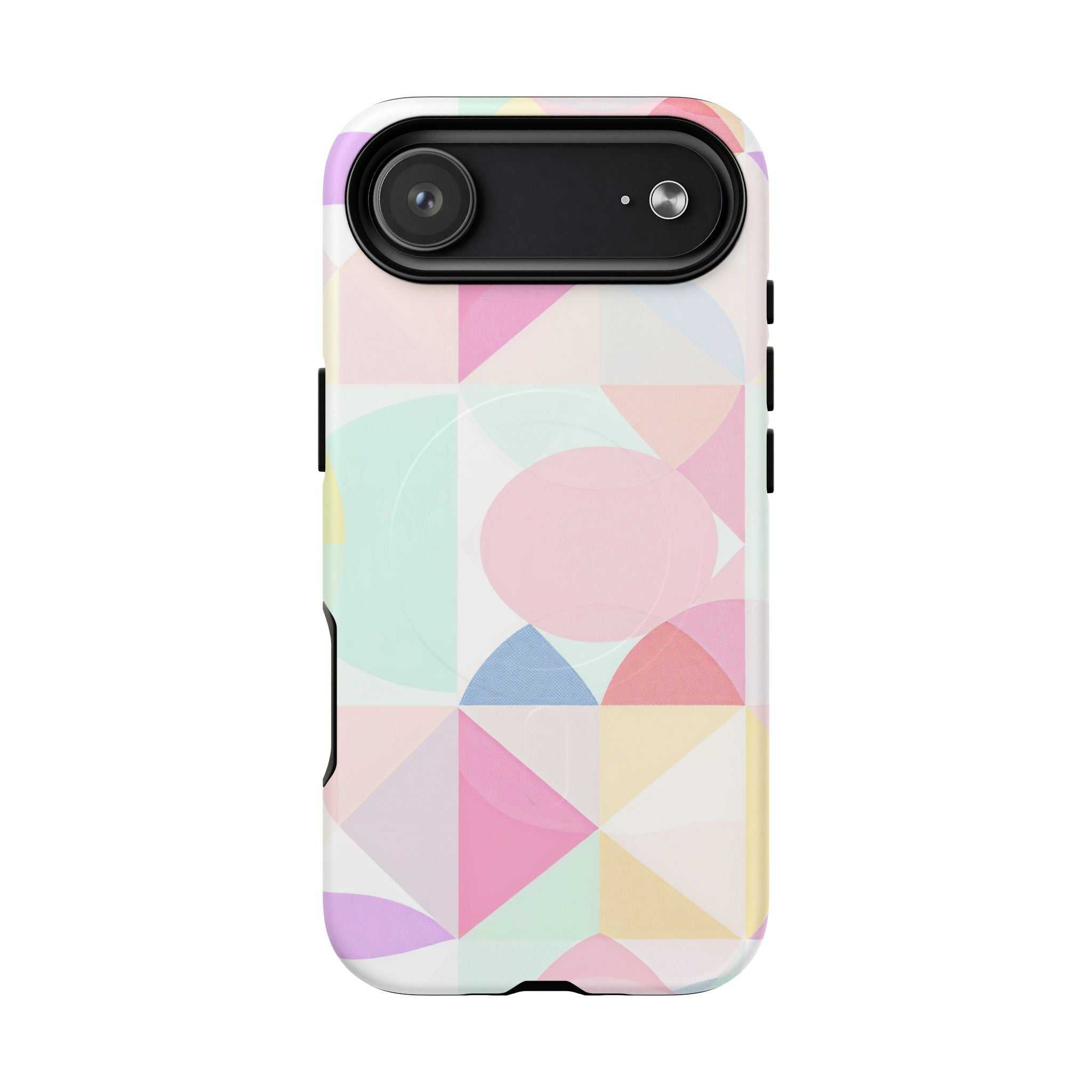 Pastel Geo Print iPhone Magsafe Phone Case