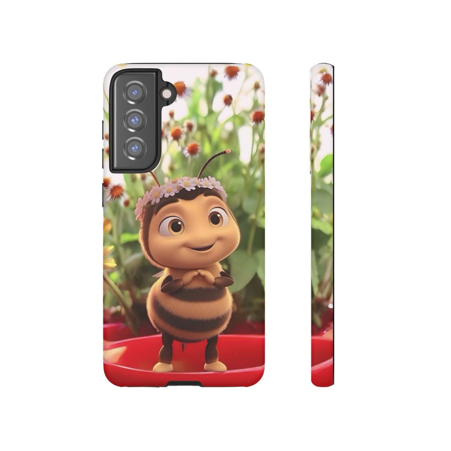 Cute BumbleBee Samsung Phone Case Designed By Littlebitz 