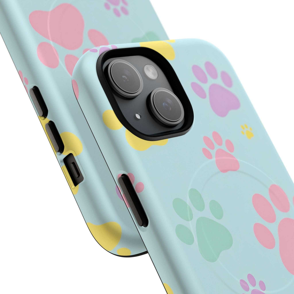 Pastel Doggy Paw iPhone Magsafe Phone Case