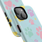 Pastel Doggy Paw iPhone Magsafe Phone Case
