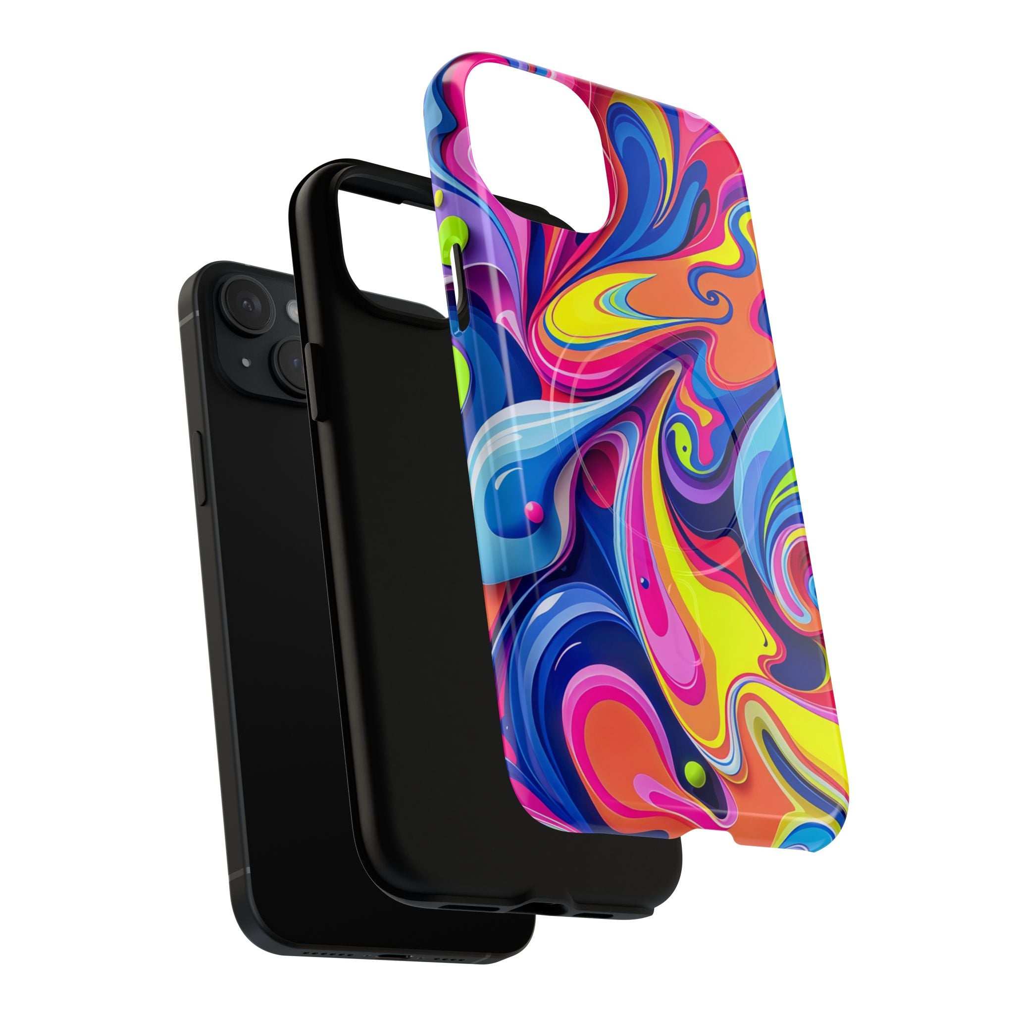 Vibrant Colour Splash iPhone Magsafe Phone Case
