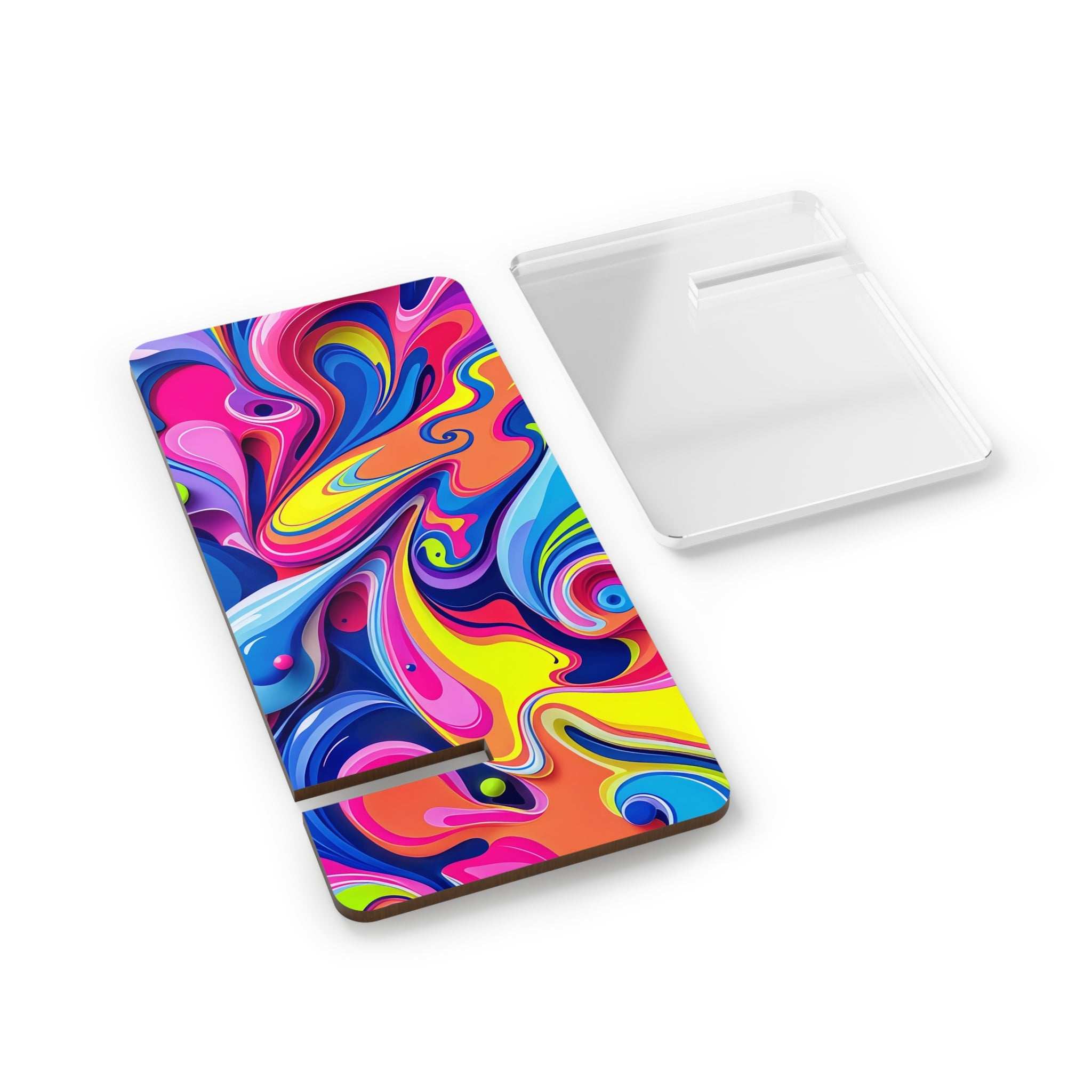 Vibrant Colour Splash Phone Display Stand