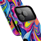 Vibrant Colour Splash iPhone Magsafe Phone Case