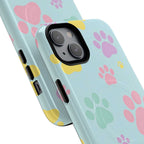 Pastel Doggy Paw iPhone Magsafe Phone Case
