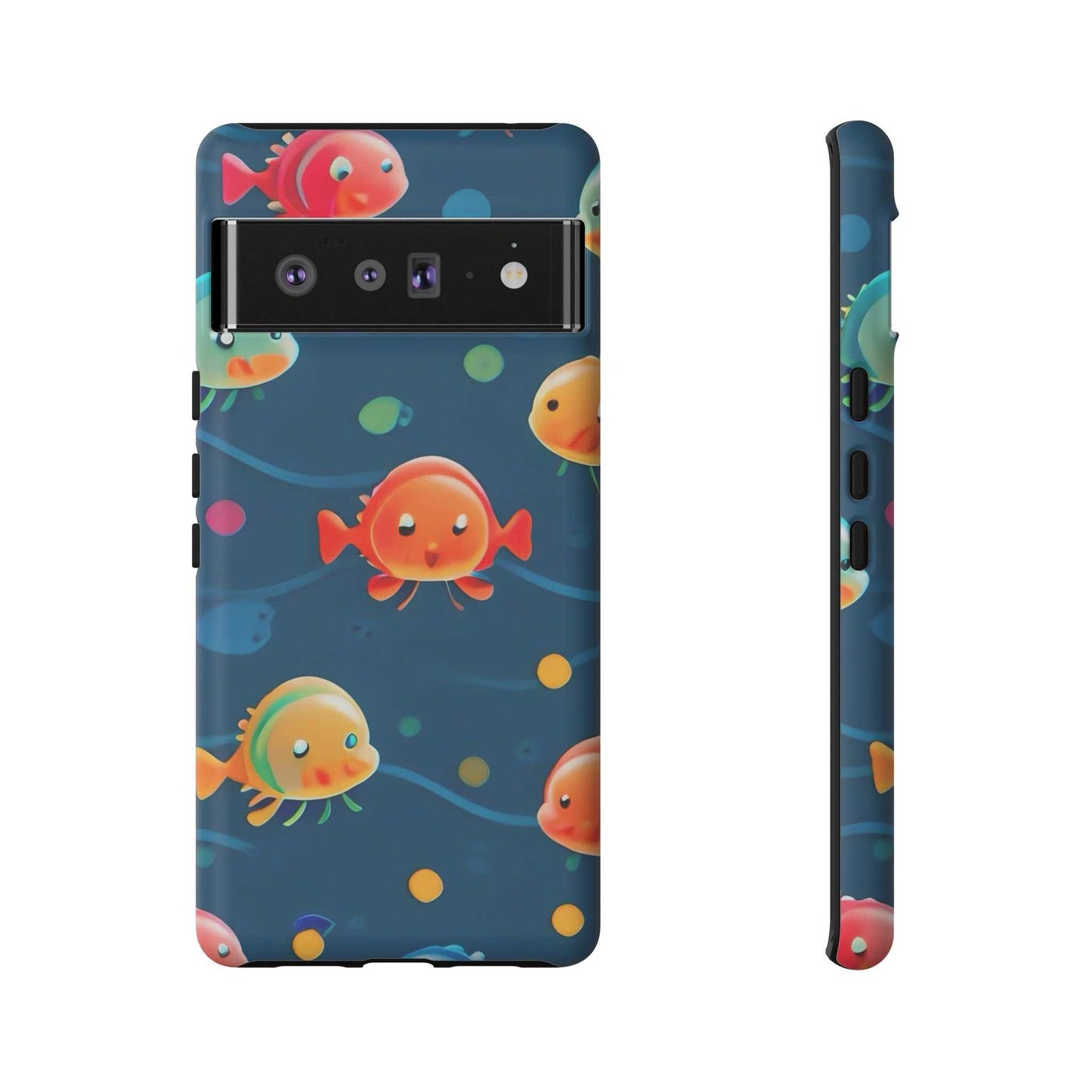 Fun Fish Google Pixel Phone Case designed by Littlebitz 