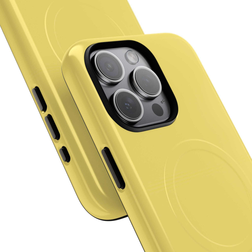 Lemon Yellow iPhone Magsafe Phone Case