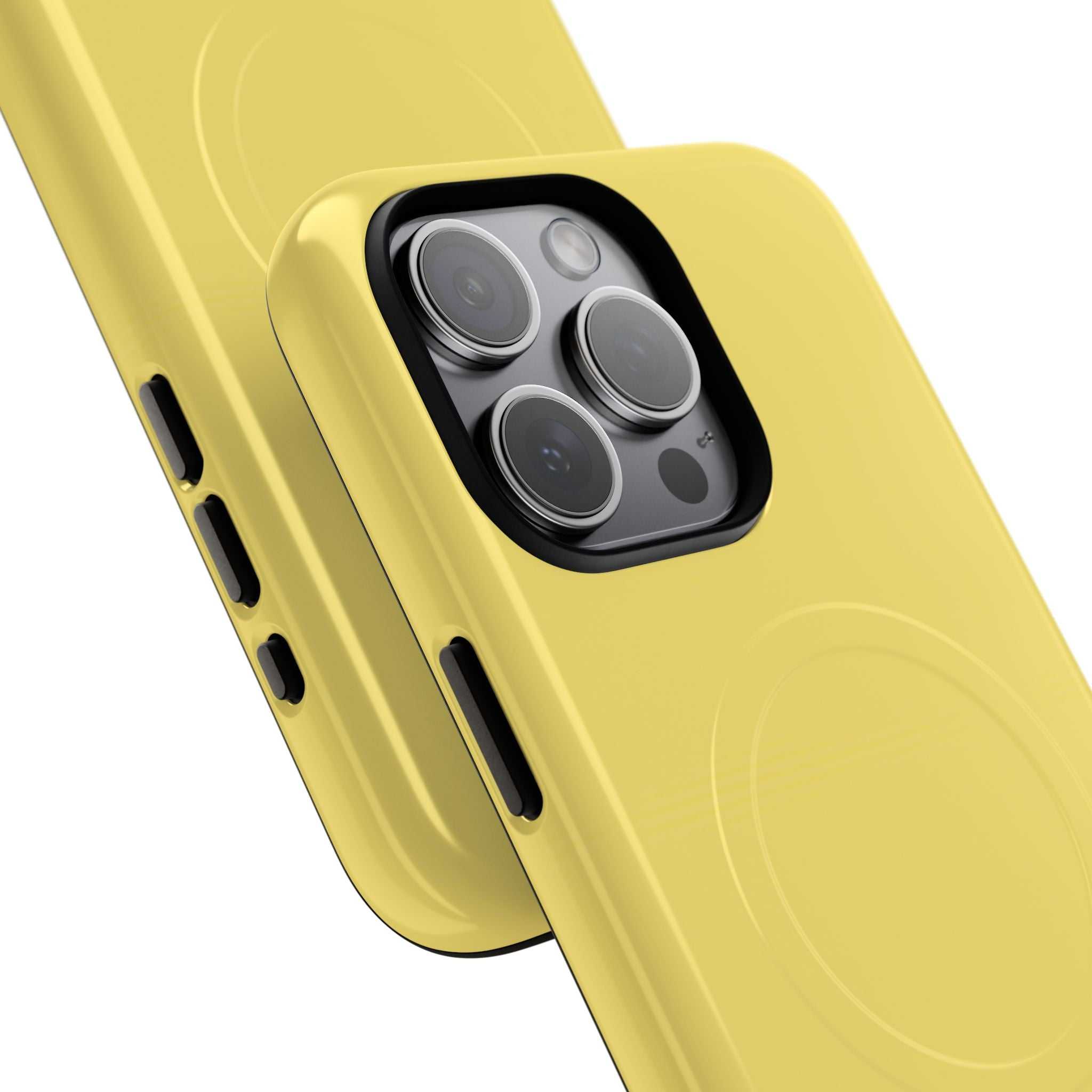 Lemon Yellow iPhone Magsafe Phone Case