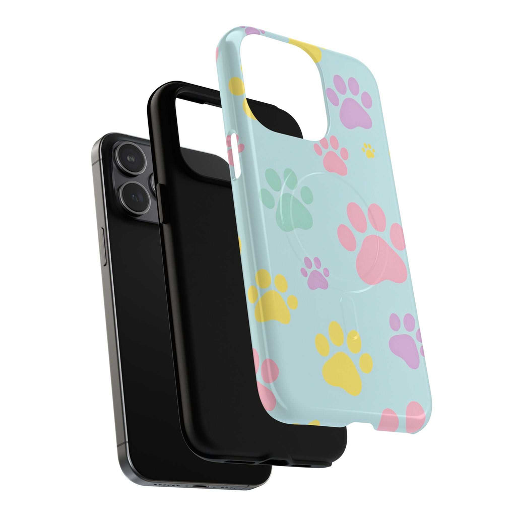 Pastel Doggy Paw iPhone Magsafe Phone Case