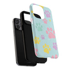 Pastel Doggy Paw iPhone Magsafe Phone Case