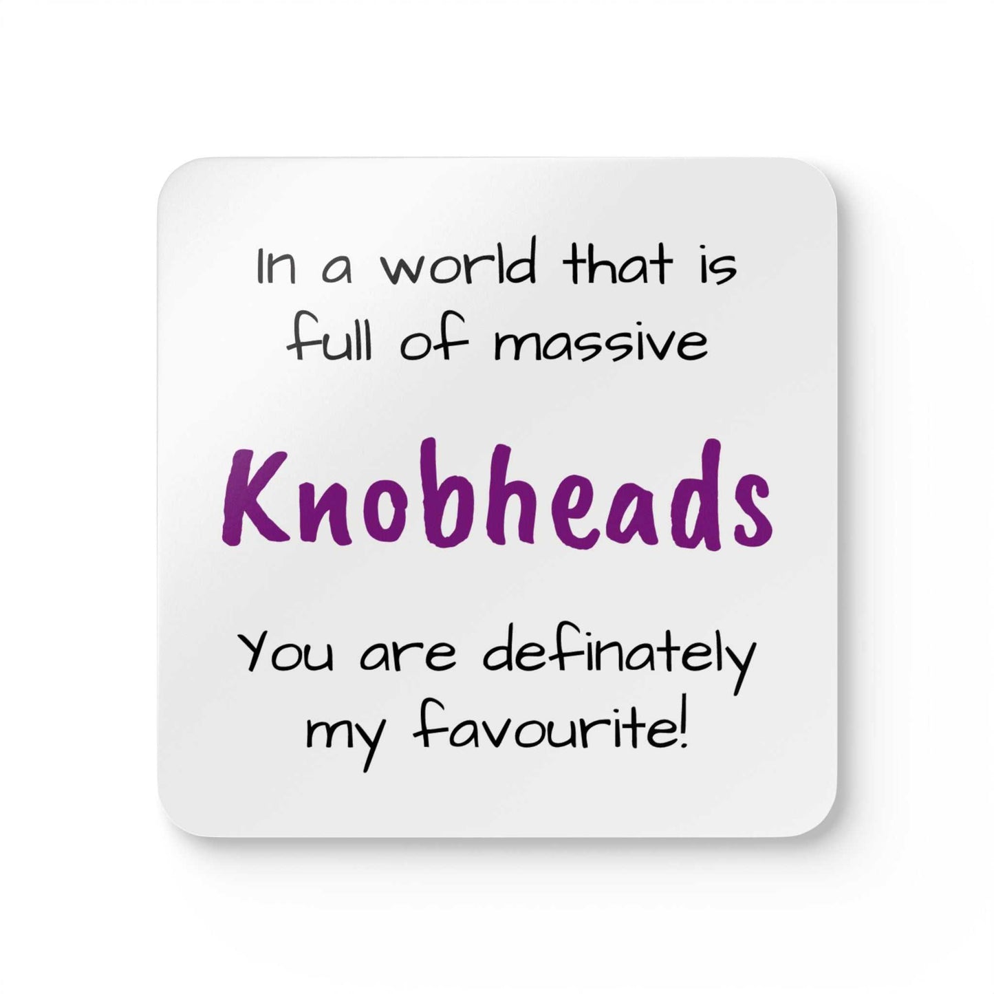 massive knobheads coaster set designed by Littlebitz