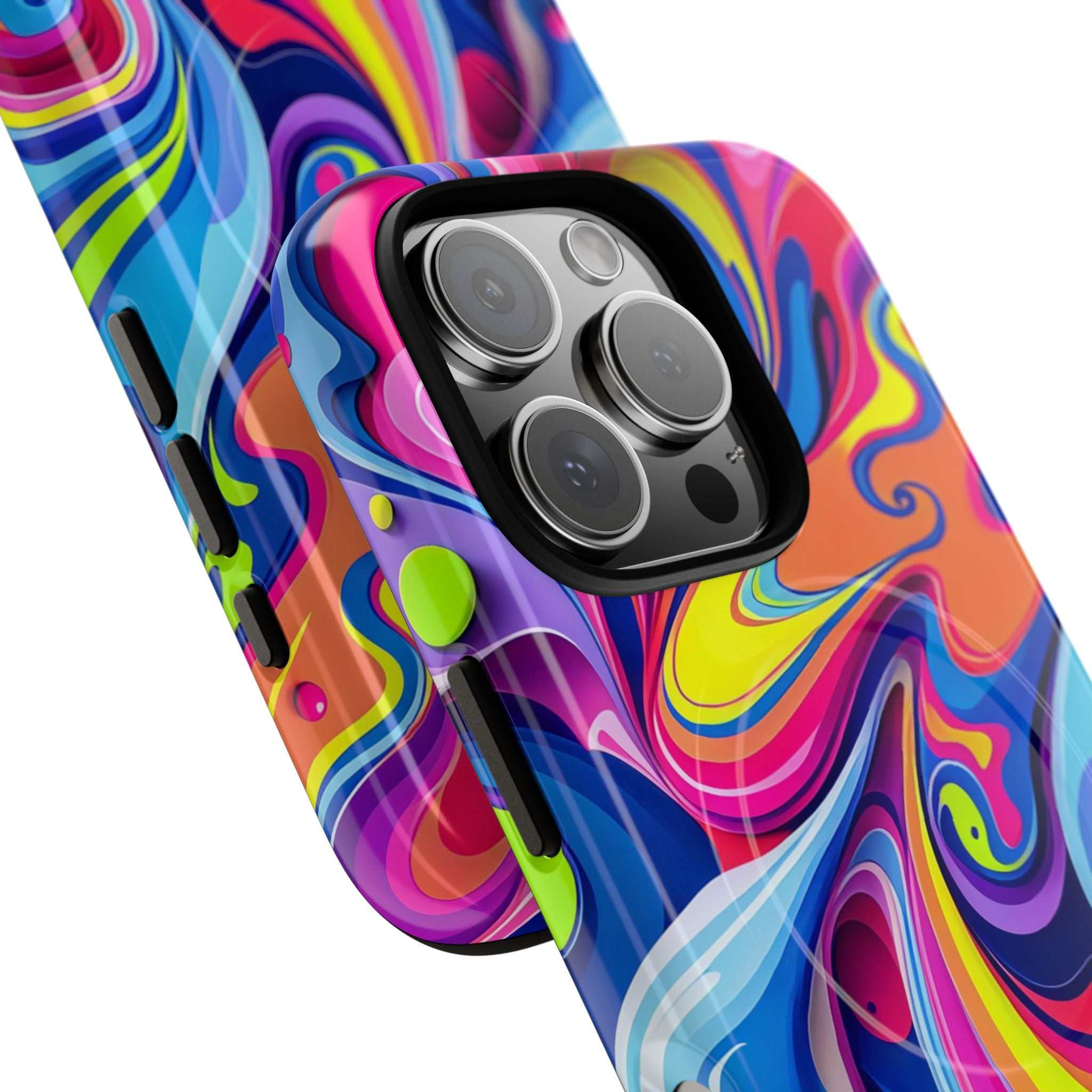Vibrant Colour Splash iPhone Magsafe Phone Case