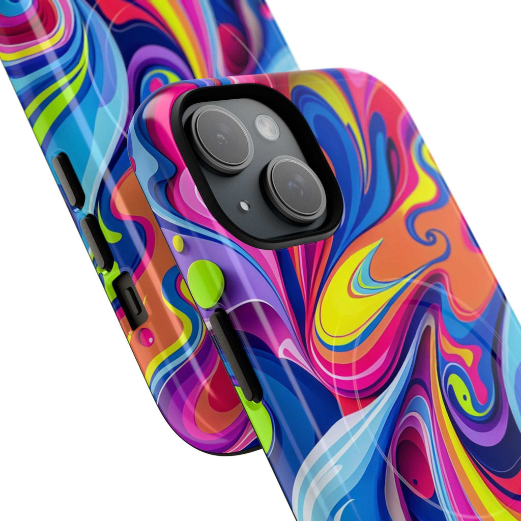 Vibrant Colour Splash iPhone Magsafe Phone Case