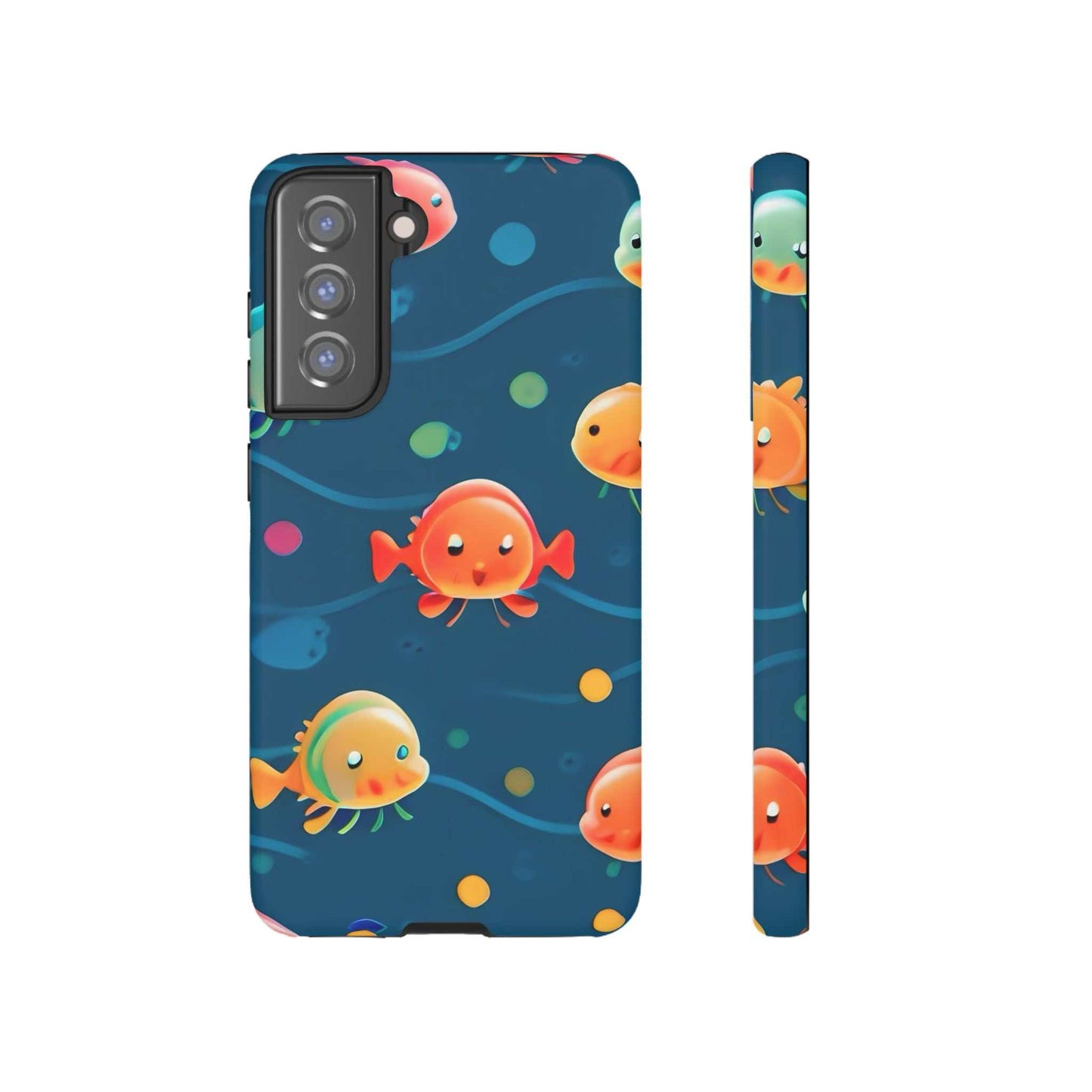 Fun Fish Samsung Phone Case Designed By Littlebitz 