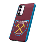 West Ham United Magnetic Samsung Case with claret and blue colors and protective dual layers