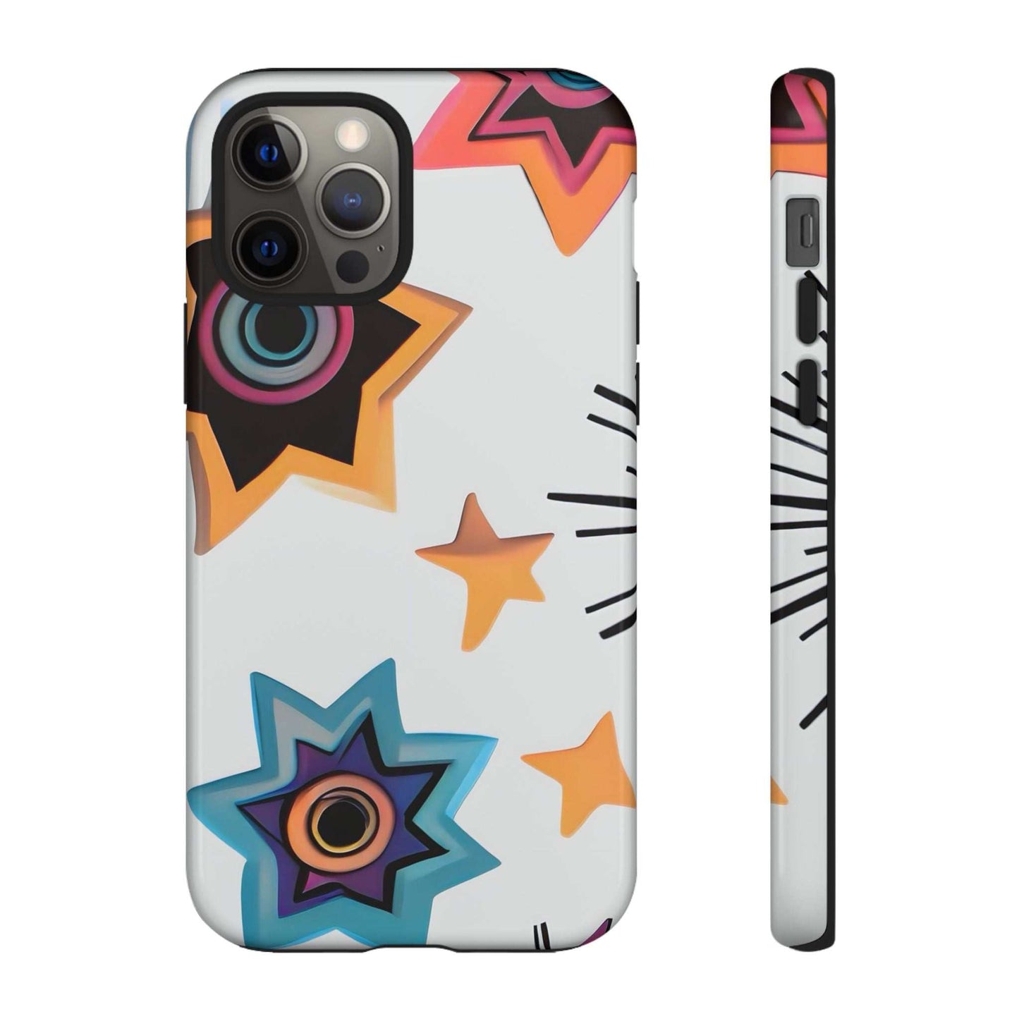 Vibrant Funky Phone Case For iPhone