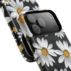 Black Daises iPhone Magsafe Phone Case