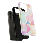 Pastel Geo Print iPhone Magsafe Phone Case