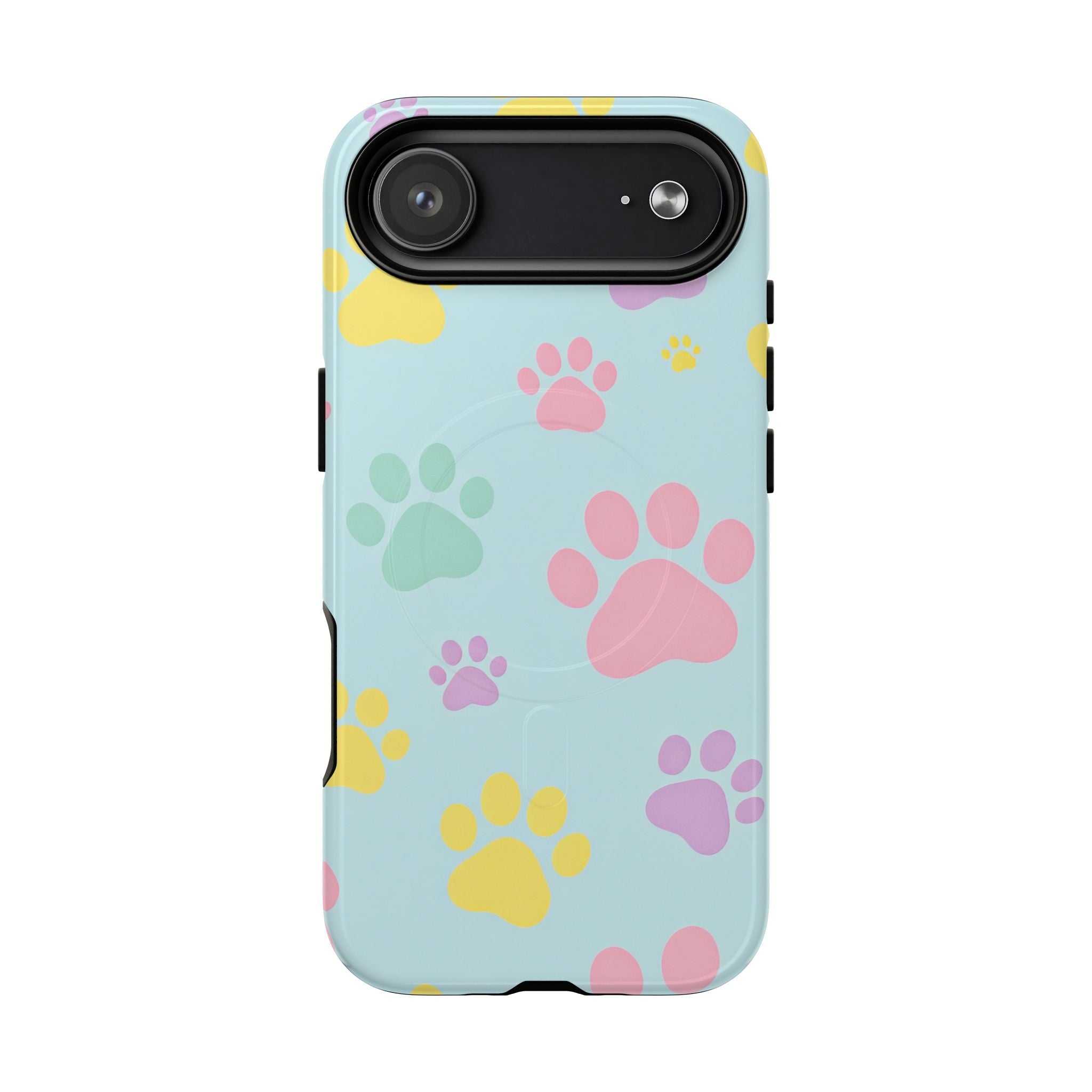 Pastel Doggy Paw iPhone Magsafe Phone Case