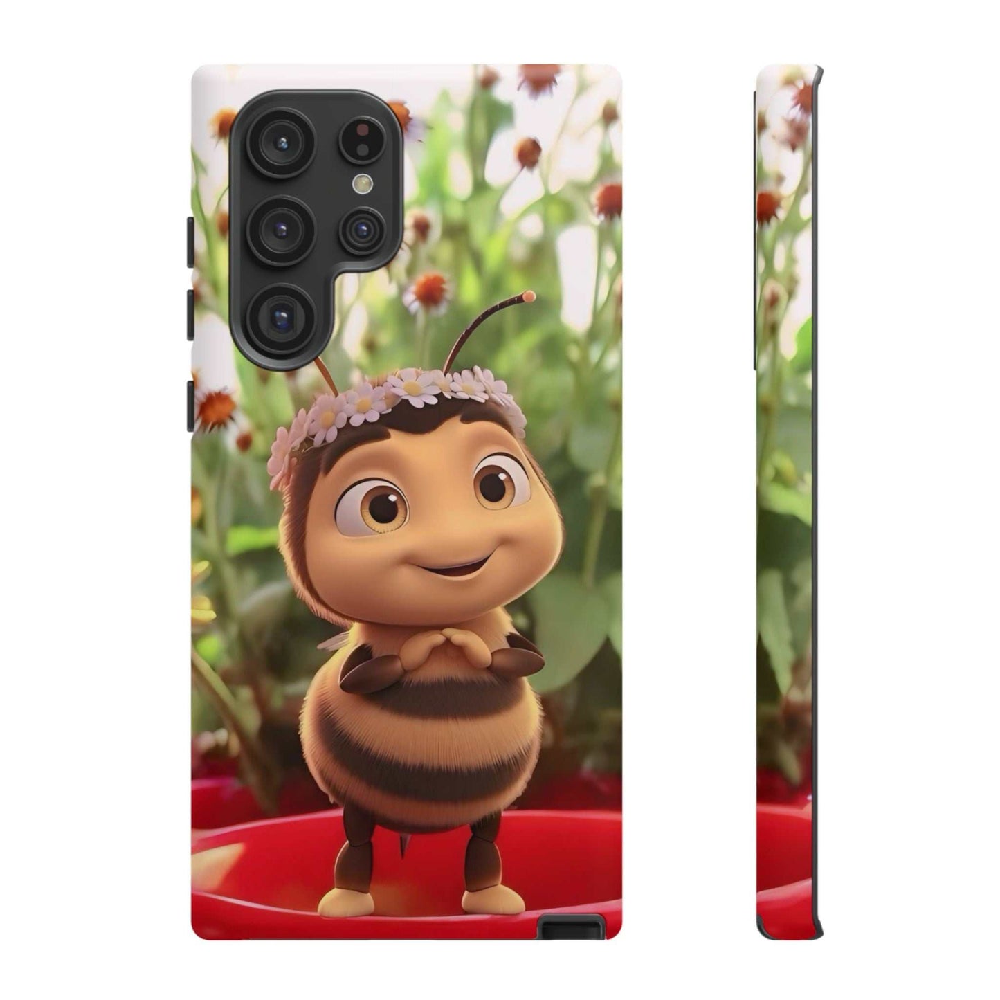 Cute BumbleBee Samsung Phone Case Designed By Littlebitz 