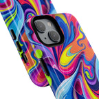 Vibrant Colour Splash iPhone Magsafe Phone Case
