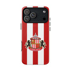 Sunderland FC MagSafe iPhone case with red and white club colors and protective dual-layer design