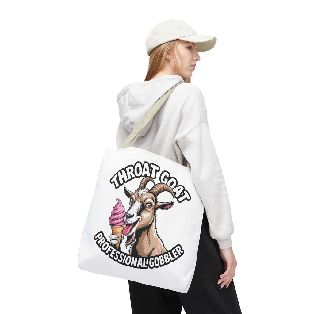 Cheeky professional Gobbler funny tote bag with durable spun polyester and multiple handle color options