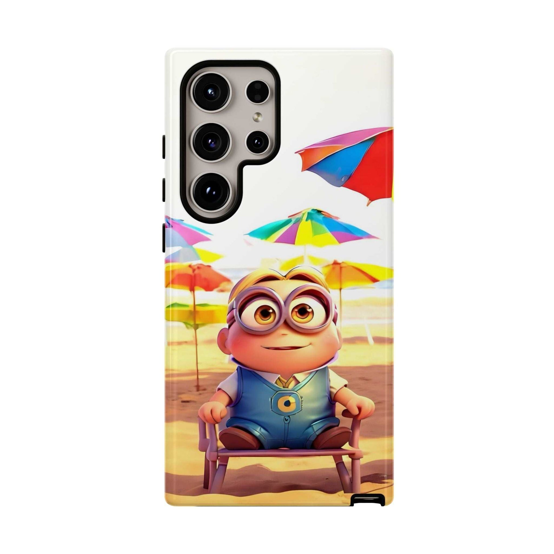 Cute Minion Samsung Phone Case Designed By Littlebitz 