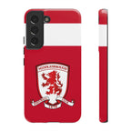 Middlesbrough Magnetic Samsung Case with dual-layer protection and club-inspired red design