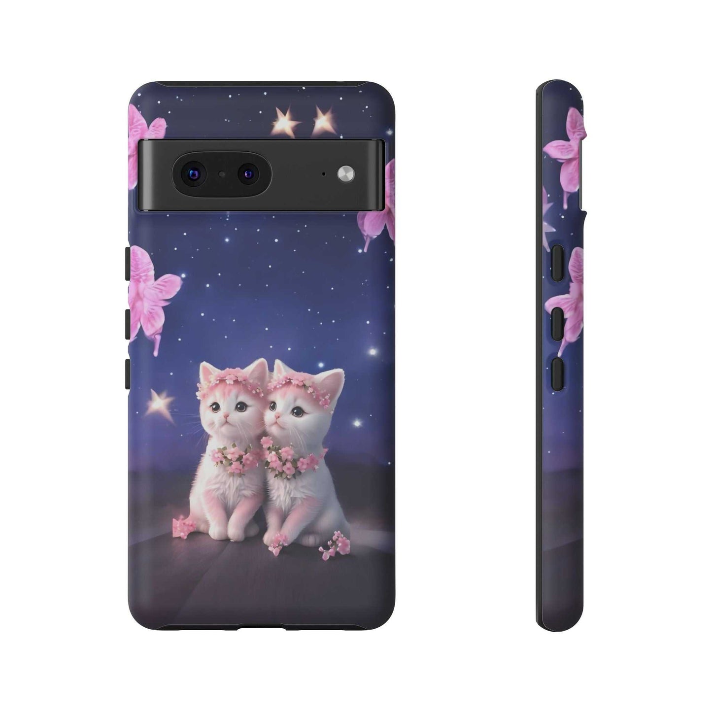 Adorable Kitten Google Pixel Phone Case designed by Littlebitz