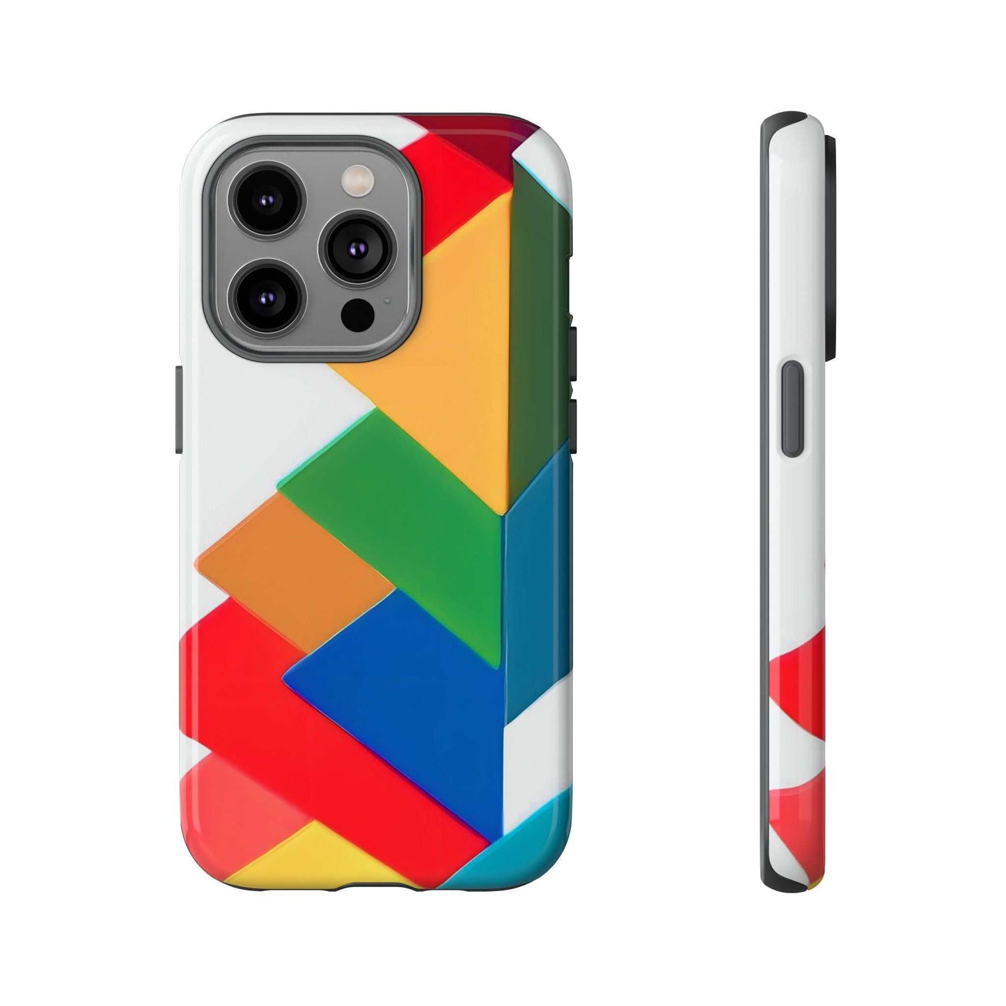 Colourful Print Phone Case Designed By Littlebitz 