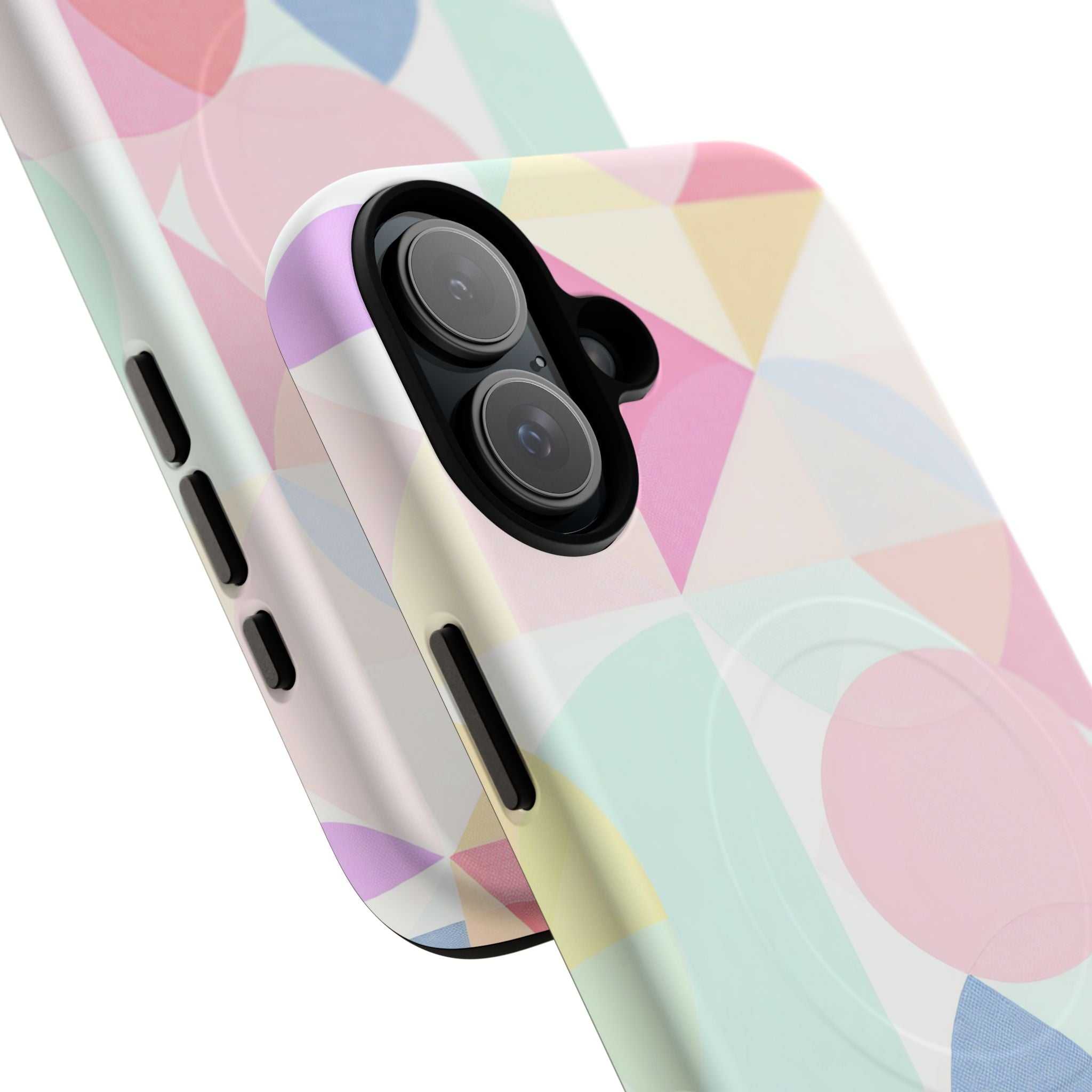 Pastel Geo Print iPhone Magsafe Phone Case