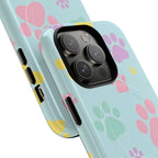 Pastel Doggy Paw iPhone Magsafe Phone Case