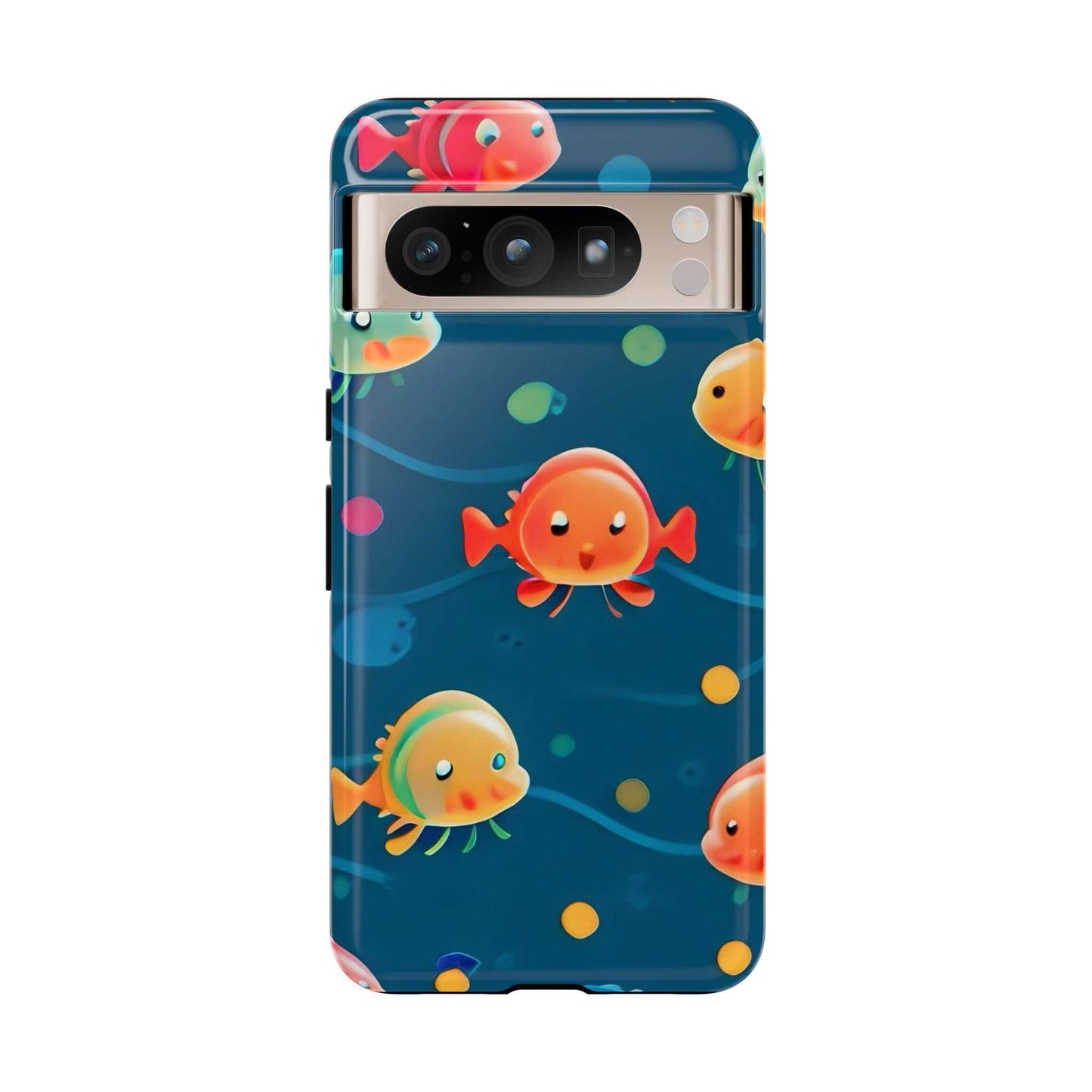 Fun Fish Google Pixel Phone Case designed by Littlebitz 