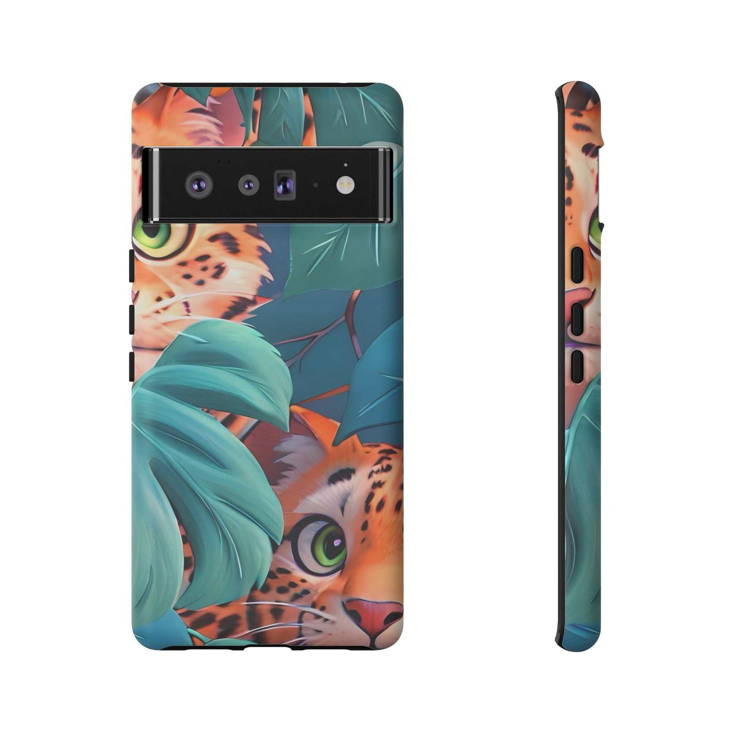 Cute Tiger Google Pixel Phone Case dedigned by Littlebitz 