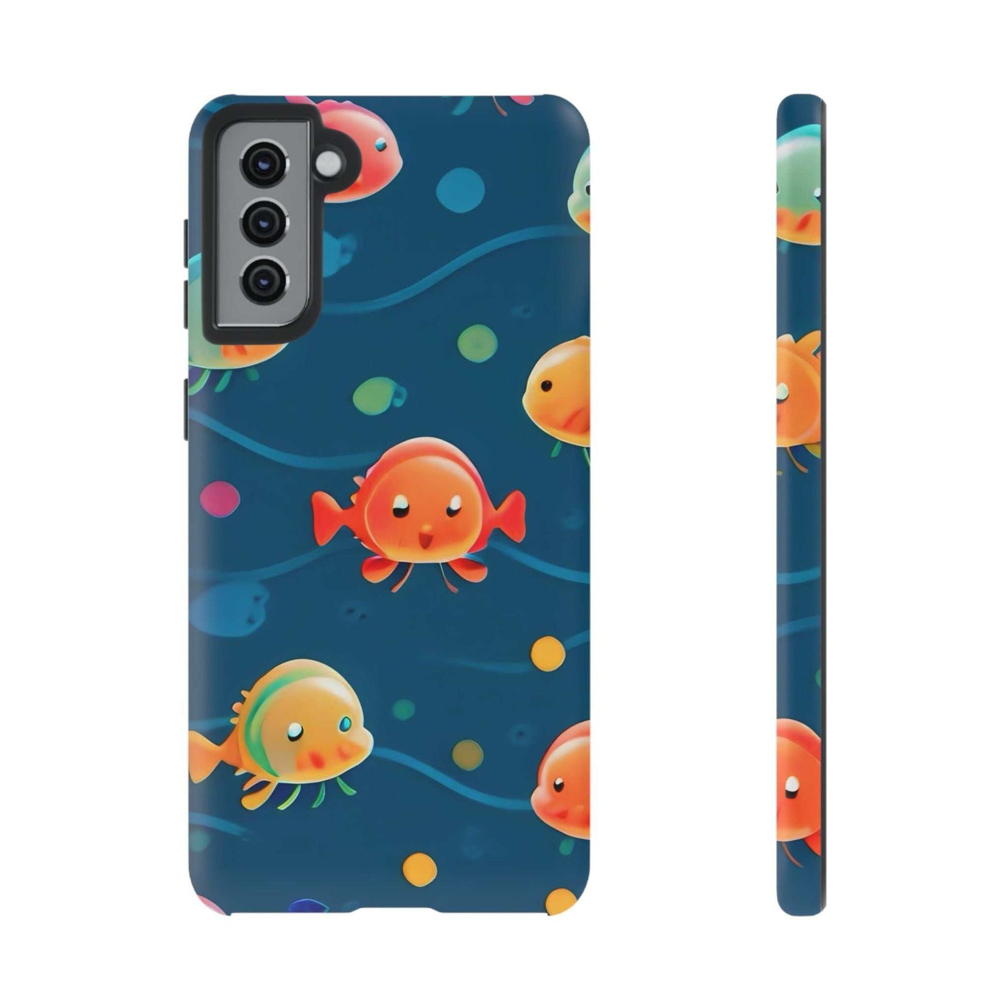 Fun Fish Samsung Phone Case Designed By Littlebitz 